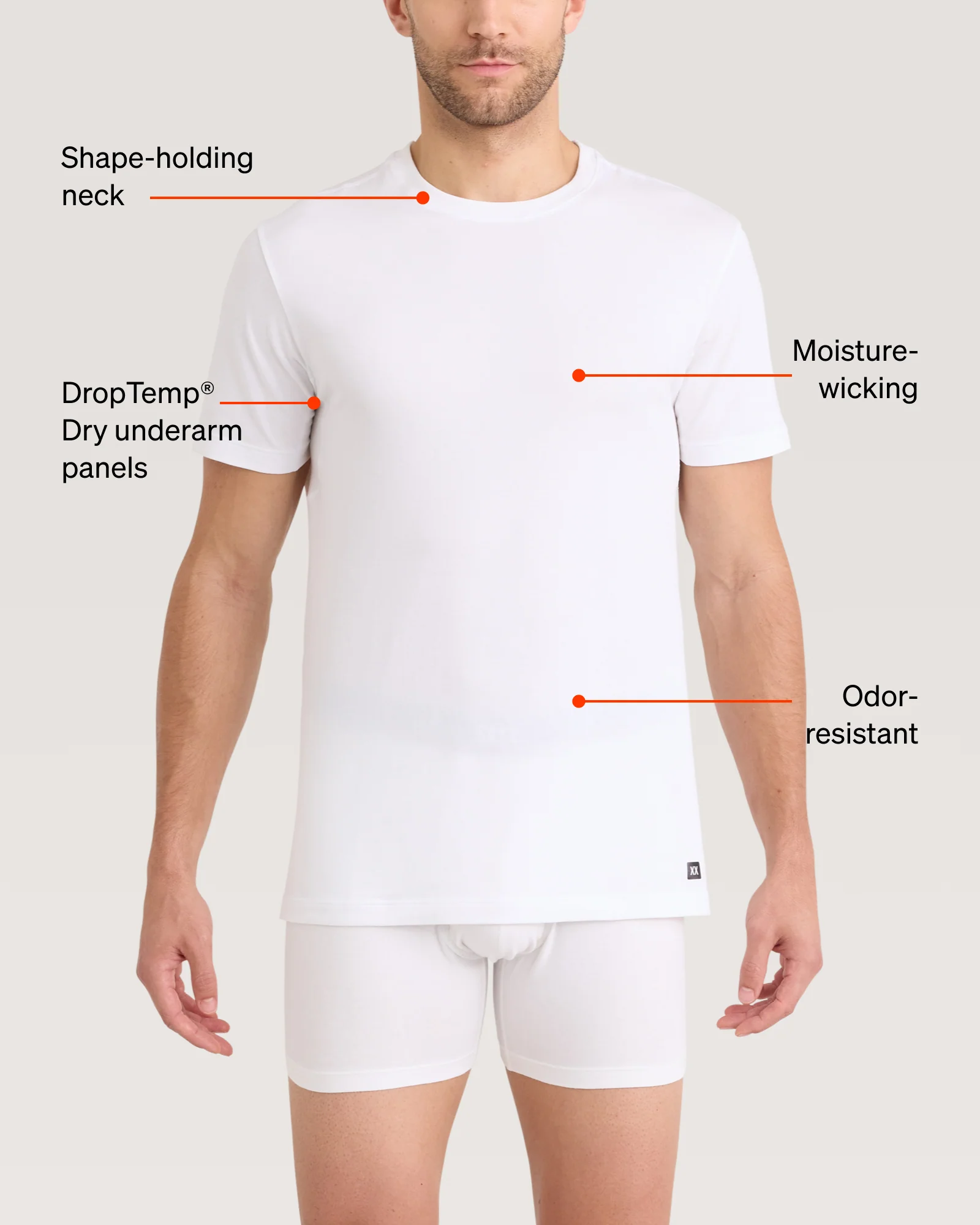 DropTemp® Dry Cotton (2 Pack) - Image 3
